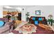 Living room flowing into an open kitchen, and a cozy seating area at 7138 Somerset Springs Dr, Charlotte, NC 28262