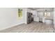 Modern kitchen featuring stainless steel appliances, white cabinetry, and bright natural light at 925 4Th St, Statesville, NC 28677