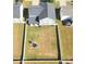 Expansive backyard with white fencing, play equipment, and well-maintained lawn at 9419 Silverdale Ln, Charlotte, NC 28269