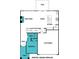 Floor plan of a home showcasing the layout of the great room, kitchen, bedrooms, and garage at 9864 Quercus Ln, Huntersville, NC 28078