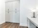 Showcases built-in cabinets and a desk area, offering a practical and organized workspace at 1005 Willow Bank Ln, Belmont, NC 28012