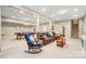 Finished basement with a pool table, comfortable seating, and ample space for entertaining and recreation at 10501 Olde Irongate Ln, Mint Hill, NC 28227