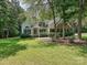 Classic home exterior with manicured lawn, complemented by mature trees at 12029 Forest Home Dr, Fort Mill, SC 29708