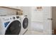 Laundry room features a full sized washer and dryer and a walk in closet at 123 Armstrong Rd, Belmont, NC 28012