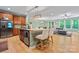 A bright and modern kitchen with a large island, stainless steel appliances, and an open layout at 137 Leaning Tower Dr, Mooresville, NC 28117