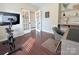 Office with french doors and shelving at 1673 Beleek Ridge Ln, Clover, SC 29710