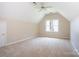 Spacious carpeted bedroom with white trim, ceiling fan and natural light from a large window at 2019 Steeplechase Dr, Rock Hill, SC 29732