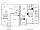 Layout of a spacious two-story home, including 5 bedrooms, 3 bathrooms, open living spaces, and a 2-car garage at 2143 Rolling Hills Ct, Stanley, NC 28164