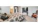 This bedroom features neutral walls, carpet flooring, and a TV at 322 Olympia Way, York, SC 29745