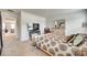 This bedroom features neutral walls, carpet flooring, and plenty of natural light at 322 Olympia Way, York, SC 29745