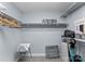 Walk-in closet with plenty of shelving for organizing and storing personal belongings at 5075 Lakeview Cir, Sherrills Ford, NC 28673