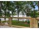 Inviting waterfront view of Lake Norman with private dock, seen from the wooden deck at 5075 Lakeview Cir, Sherrills Ford, NC 28673