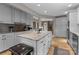 Stylish kitchen featuring granite countertops and ample cabinet space at 5075 Lakeview Cir, Sherrills Ford, NC 28673