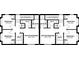 Upstairs floor plan highlighting Primary and other bedrooms with walk-in closets and ensuite bathrooms at 614 Kings Mountain St, Clover, SC 29710