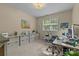 Bright office space with multiple desks, cabinets and natural light at 6908 Beamish Pl, Mint Hill, NC 28227