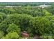 Aerial view of home surrounded by lush greenery and neighborhood at 1156 Westover Cir, Rock Hill, SC 29732