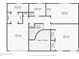 Layout of the second floor of the home, illustrating room dimensions at 1175 18Th Ne Ave, Hickory, NC 28601