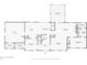 Layout of the first floor of the home, illustrating room dimensions at 1175 18Th Ne Ave, Hickory, NC 28601