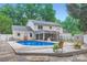 Backyard view of pool, deck and home exterior at 1175 18Th Ne Ave, Hickory, NC 28601