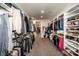 Large walk-in closet with ample hanging space and shelving for optimal organization at 13708 Huntson Park Ln, Huntersville, NC 28078