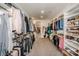 Large walk-in closet with ample hanging space and shelving at 13708 Huntson Park Ln, Huntersville, NC 28078