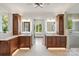 Expansive bathroom with dual vanities, modern lighting, and a glass-enclosed shower at 1501 Alydar Ct, Waxhaw, NC 28173