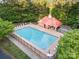 A high definition view of a sparkling community pool and sundeck, perfect for relaxation and recreation at 1653 Shetland Ln, Rock Hill, SC 29730