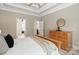 A main bedroom view showing hardwood furniture and two doorways at 1653 Shetland Ln, Rock Hill, SC 29730