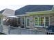 Charming outdoor patio with dining set, ideal for relaxing and entertaining guests at 179 Browning Dr, Taylorsville, NC 28681