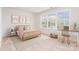 Charming bedroom is filled with natural light and offers a cozy workspace with modern decor at 18019 Wilbanks Dr, Charlotte, NC 28278