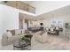 Open concept living area featuring a kitchen, dining area, and living room perfect for modern living at 18019 Wilbanks Dr, Charlotte, NC 28278