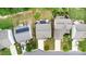 Beautiful aerial view of a well-maintained neighborhood with lush green lawns and mature trees at 2037 Christopher Wood Ct, Fort Mill, SC 29707