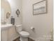 Bathroom featuring a pedestal sink, and a framed picture at 2037 Christopher Wood Ct, Fort Mill, SC 29707