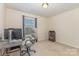 A home office is furnished with a desk, comfortable chair, and plenty of workspace at 2037 Christopher Wood Ct, Fort Mill, SC 29707