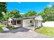 Exterior side view of home with covered parking at 2323 Brookwood Rd, Lincolnton, NC 28092
