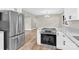 Modern kitchen with stainless steel appliances and granite countertops at 2323 Brookwood Rd, Lincolnton, NC 28092