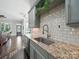 Well-appointed kitchen with stone countertops, stainless steel appliances, undermount sink, and modern backsplash at 3007 Arsdale Rd, Waxhaw, NC 28173