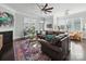 Bright living room featuring hardwood floors, ample seating, and modern decor at 3007 Arsdale Rd, Waxhaw, NC 28173