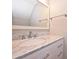 Bathroom featuring vanity with a marble countertop at 3014 Castleberry Ct, Charlotte, NC 28209