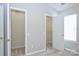 Bedroom closets provide storage and organization at 3014 Castleberry Ct, Charlotte, NC 28209