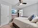 Serene main bedroom with hardwood floors, a cozy bed, and modern furnishings at 310 S Jacob St, Cherryville, NC 28021