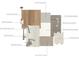 Material palette featuring flooring, backsplash, cabinetry, countertops, and hardware samples at 505 Webster Ln, Cramerton, NC 28032