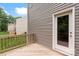 Exterior image showcasing wooden deck with access to home and backyard at 510 3Rd St, Salisbury, NC 28144