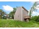 The exterior features a small deck and lots of greenery at 510 3Rd St, Salisbury, NC 28144