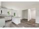 This home features an open floor plan, white walls and doors, and hard surface flooring at 510 3Rd St, Salisbury, NC 28144