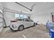 Clean garage with ample space for parking and storage, plus natural light at 513 Meadow Ridge Dr, Belmont, NC 28012