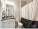 Full bathroom featuring a granite countertop, and a tub with a shower at 5635 Agora Ct, Lancaster, SC 29720