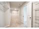 Large walk-in closet with shelving offers ample storage space and access to more of the home at 5635 Agora Ct, Lancaster, SC 29720