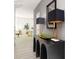 Inviting hallway featuring stylish decor, modern lighting, and neutral tones at 660 14Th Avenue Ne Ct, Hickory, NC 28601
