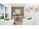 Modern home office with a sleek desk, comfortable seating, and natural light at 660 14Th Avenue Ne Ct, Hickory, NC 28601